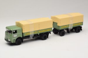 Bussing LU 11/16 Przyczepa Platforma Schenker Minichamps 1:43 499073924 Metal
