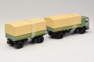 Bussing LU 11/16 Przyczepa Platforma Schenker Minichamps 1:43 499073924 Metal — zdjęcie 2 z 6