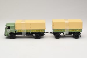 Bussing LU 11/16 Przyczepa Platforma Schenker Minichamps 1:43 499073924 Metal — zdjęcie 3 z 6