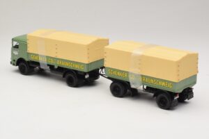 Bussing LU 11/16 Przyczepa Platforma Schenker Minichamps 1:43 499073924 Metal — zdjęcie 5 z 6