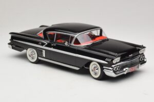 Chevrolet Bel Air Impala Coupe Czarny KK-Scale 1:18 KKDC181592 Metal — zdjęcie 4 z 6