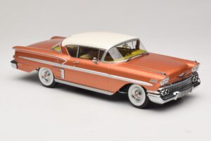 Chevrolet Bel Air Impala Coupe Miedziany & Kremowy KK-Scale 1:18 KKDC181591 Metal — zdjęcie 4 z 6
