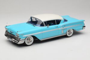 Chevrolet Bel Air Impala Coupe Turkusowy & Kremowy KK-Scale 1:18 KKDC181593 Metal