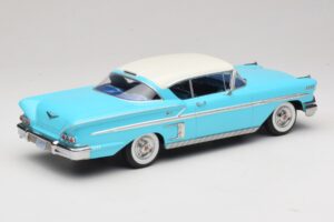 Chevrolet Bel Air Impala Coupe Turkusowy & Kremowy KK-Scale 1:18 KKDC181593 Metal — zdjęcie 2 z 6