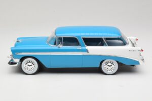 Chevrolet Bel Air Nomad Turkusowy & Biały KK-Scale 1:18 KKDC181292 Metal — zdjęcie 3 z 6