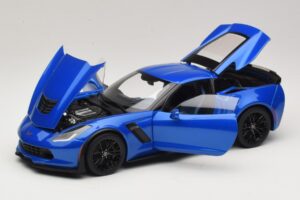 Chevrolet Corvette C7 Z06 Laguna Blue Tintcoat AUTOart 1:18 71265 Kompozyt — zdjęcie 2 z 8