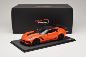Chevrolet Corvette C7 ZR-1 High Voltage Tint TopSpeed 1:18 TS0147 Żywica — zdjęcie 6 z 6
