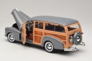 Chevrolet Fleetmaster Woody Szary Maisto 1:18 31854 Metal — zdjęcie 5 z 8