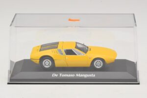 De Tomaso Mangusta Żółty Maxichamps 1:43 940127120 Metal — zdjęcie 4 z 5