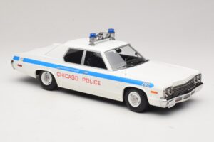 Dodge Monaco Chicago Policja KK-Scale 1:18 KKDC181151 Metal — zdjęcie 4 z 6