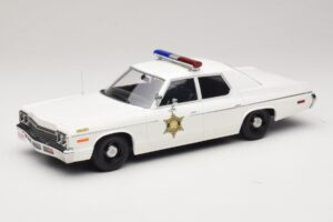 Dodge Monaco Hazzard County Policja KK-Scale 1:18 KKDC181152 Metal