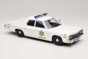 Dodge Monaco Hazzard County Policja KK-Scale 1:18 KKDC181152 Metal — zdjęcie 4 z 6