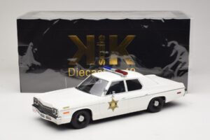Dodge Monaco Hazzard County Policja KK-Scale 1:18 KKDC181152 Metal — zdjęcie 6 z 6