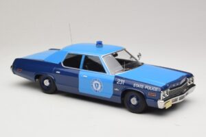 Dodge Monaco Massachusetts State Police KK-Scale 1:18 KKDC181154 Metal — zdjęcie 4 z 6
