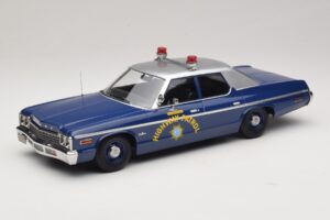 Dodge Monaco Nevada Highway Patrol Niebieski i Srebrny KK-Scale 1:18 KKDC181155 Metal