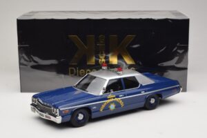 Dodge Monaco Nevada Highway Patrol Niebieski i Srebrny KK-Scale 1:18 KKDC181155 Metal — zdjęcie 6 z 6