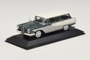 Edsel Bermuda Kombi Ciemnozielony Biały Minichamps 1:43 400082013 Metal — zdjęcie 2 z 5