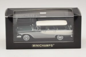 Edsel Bermuda Kombi Ciemnozielony Biały Minichamps 1:43 400082013 Metal — zdjęcie 5 z 5