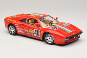 Ferrari 288 GTO #40 Czerwony Bburago 1:18 3027-P4 Metal — zdjęcie 6 z 8