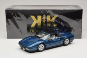 Ferrari 328 GTS Niebieski Metalik KK-Scale 1:18 KKDC180553 Metal — zdjęcie 7 z 7