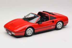Ferrari 328 GTS Czerwony Z Czarnym Wnętrzem KK-Scale 1:18 KKDC180551 Metal