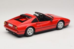 Ferrari 328 GTS Czerwony Z Czarnym Wnętrzem KK-Scale 1:18 KKDC180551 Metal — zdjęcie 3 z 7