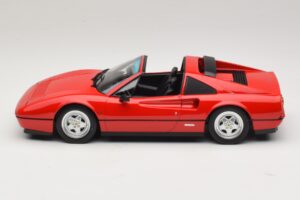 Ferrari 328 GTS Czerwony Z Czarnym Wnętrzem KK-Scale 1:18 KKDC180551 Metal — zdjęcie 4 z 7
