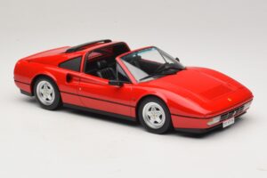 Ferrari 328 GTS Czerwony Z Czarnym Wnętrzem KK-Scale 1:18 KKDC180551 Metal — zdjęcie 5 z 7