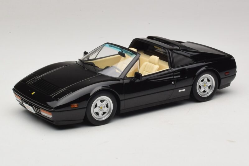 Ferrari 328 GTS US Version Czarny Miami Vice Sonny KK-Scale 1:18 KKDC181702 Metal