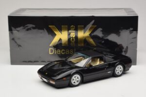 Ferrari 328 GTS US Version Czarny Miami Vice Sonny KK-Scale 1:18 KKDC181702 Metal — zdjęcie 7 z 7