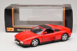 Ferrari 348 TS Czerwony Maisto 1:18 31804 Metal — zdjęcie 8 z 8