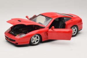 Ferrari 550 Maranello Czerwony Majorette 1:18 5974 Metal — zdjęcie 2 z 8
