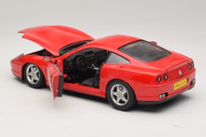 Ferrari 550 Maranello Czerwony Majorette 1:18 5974 Metal — zdjęcie 5 z 8