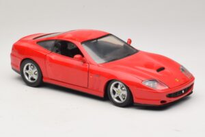 Ferrari 550 Maranello Czerwony Majorette 1:18 5974 Metal — zdjęcie 6 z 8