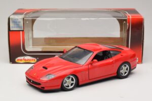 Ferrari 550 Maranello Czerwony Majorette 1:18 5974 Metal — zdjęcie 8 z 8