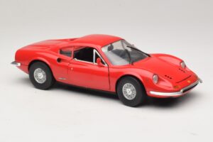 Ferrari Dino 246 Czerwony Majorette 1:18 5271 Metal — zdjęcie 6 z 8