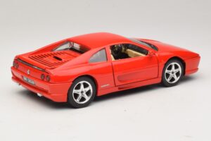 Ferrari F355 Czerwony Majorette 1:18 03488200 Metal — zdjęcie 3 z 8