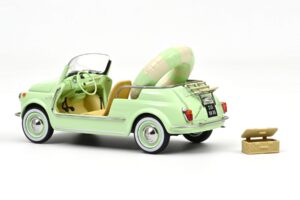 Fiat 500 Jolly Zielony Norev 1:18 187794 Metal — zdjęcie 2 z 5