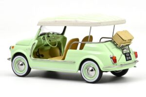 Fiat 500 Jolly Zielony Norev 1:18 187794 Metal — zdjęcie 3 z 5