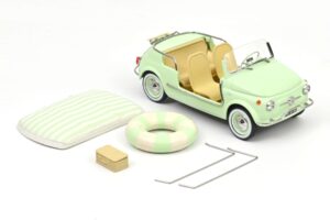 Fiat 500 Jolly Zielony Norev 1:18 187794 Metal — zdjęcie 5 z 5