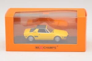 Fiat X1/9 Żółty Maxichamps 1:43 940121660 Metal — zdjęcie 5 z 5