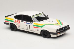 Ford Capri 3.0 #11 Allam Motor Services Silverstone Club Circuit Race BSCC 1979 Minichamps 1:18 155798611 Metal — zdjęcie 4 z 6