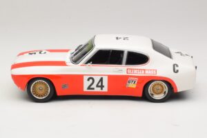 Ford Capri RS 2600 #24 D. Glemser / J. Mass 9 Hours of Kyalami Class Winner 1971 Minichamps 1:18 155718509 Metal — zdjęcie 3 z 6
