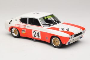 Ford Capri RS 2600 #24 D. Glemser / J. Mass 9 Hours of Kyalami Class Winner 1971 Minichamps 1:18 155718509 Metal — zdjęcie 4 z 6