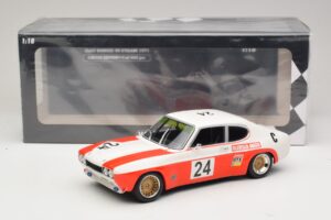 Ford Capri RS 2600 #24 D. Glemser / J. Mass 9 Hours of Kyalami Class Winner 1971 Minichamps 1:18 155718509 Metal — zdjęcie 6 z 6