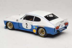 Ford Capri RS3100 #2 R. Stommelen Nurburgring ETC 1974 Minichamps 1:18 180748002 Metal — zdjęcie 7 z 8