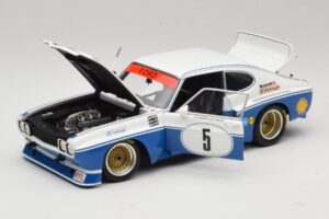 Ford Capri RS3100 #5 R. Stommelen / J. Mass Zandvoort ETC 1974 Minichamps 1:18 180748005 Metal — zdjęcie 2 z 8