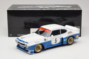 Ford Capri RS3100 #5 R. Stommelen / J. Mass Zandvoort ETC 1974 Minichamps 1:18 180748005 Metal — zdjęcie 8 z 8