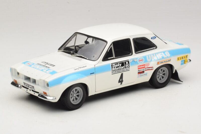 Ford Escort Mk1 RS1600 #4 R. Clark / T. Mason Winners RAC Rally 1972 Minichamps 1:18 100728104 Metal