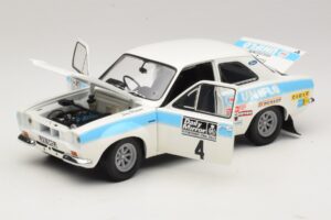 Ford Escort Mk1 RS1600 #4 R. Clark / T. Mason Winners RAC Rally 1972 Minichamps 1:18 100728104 Metal — zdjęcie 2 z 8
